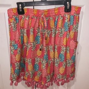 Simply southern pineapple shorts